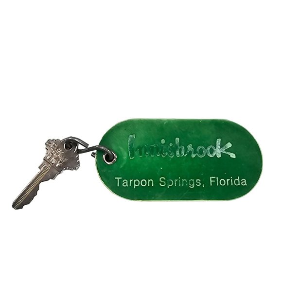 Vintage Innisbrook Hotel Key Fob Tarpon Springs Florida Room 107 - Picture 1 of 6